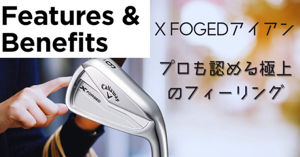 X FOGEDアイアン 極み　フィーリング