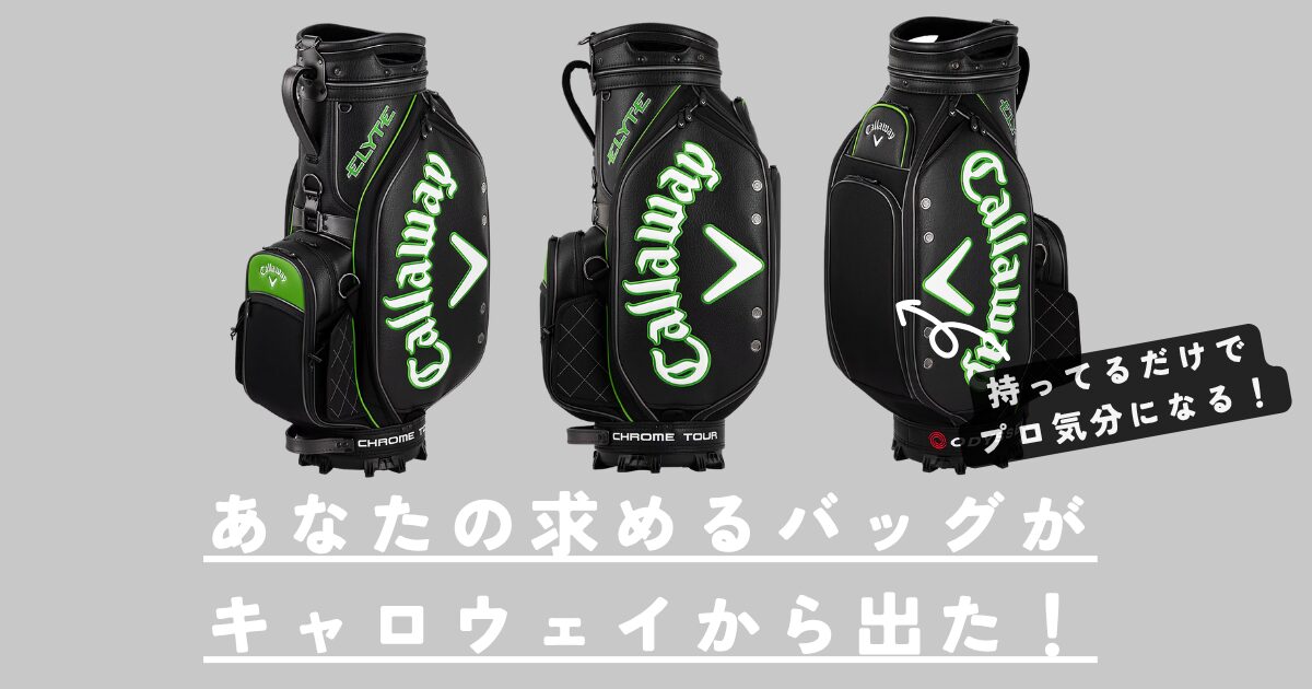 2025年限定キャディバッグ